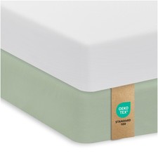 2-Pack Crib Sheets - Soft Cotton Jersey Fitted Sheets for Boys and Girls Mini...