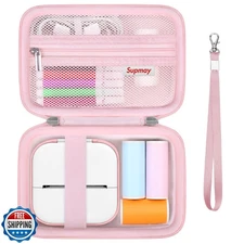 Supmay Sticker Printer Case Compatible with Memoking T02/for iDPR