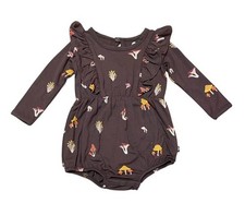 NWT 6-12m KYTE BABY Bamboo FUNGI Bubble Romper Mushrooms