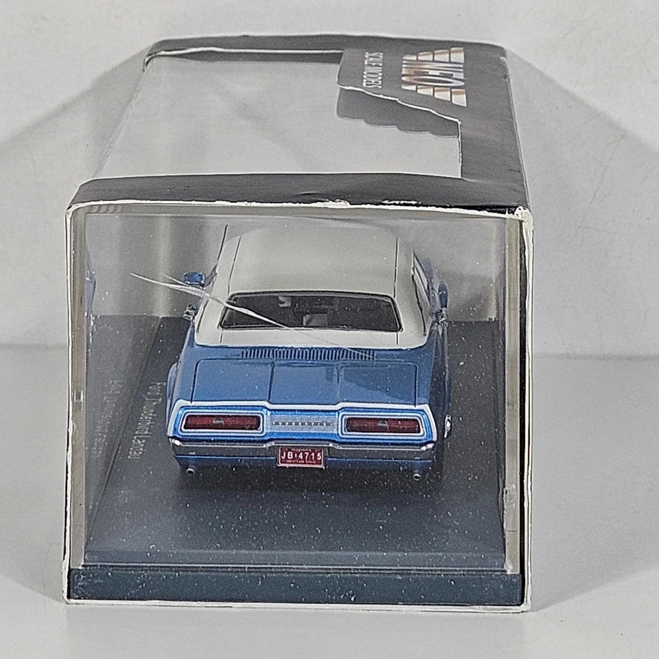 NEO FORD Thunderbird Landau 1969 1.43 Scale AMERICAN EXCELLENCE Boxed Blue Model - Image 3 of 4