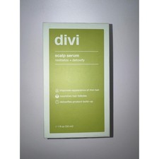 Divi Scalp Serum Revitalize Detoxify Improves Thin Hair Nourishes Follicles 1 oz
