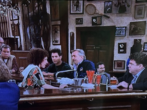 RARE Cheers TV Show Vintage Football Player Framed Image Screen Used Prop - Picture 10 of 18