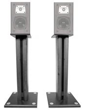 Pair 26" Bookshelf Speaker Stands For Theater Solutions B1 Bookshelf Speakers