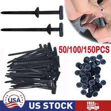 Nylon Universal Cable Tie Buckle Self-Locking Nylon Zip Ties Holder NEW