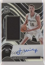 2021-22 Panini Spectra Rookie Jersey Auto 14/149 Joe Wieskamp #212 Auto 0s5