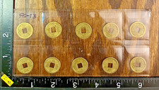 CHINESE COIN, FENG SHUI COINS, GOOD  LUCK & FORTUNE COINS, 1 SET OF 10 #FS-13