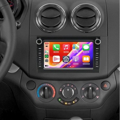 Apple Carplay Car Radio Android 13 Navi GPS Player For Chevrolet Aveo 2007-2011