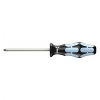 Wera 3355 PZ Kreuzschlitz-Schraubendreher, Edelstahl, PZ 1 X 80 Mm