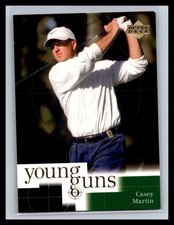 2001 Upper Deck Golf #81 Casey Martin YOUNG GUNS Rookie Card RC PGA