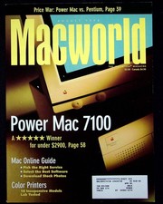 MacWorld Magazine August 1994 Power Mac 7100, Mac Online Guide, Printers