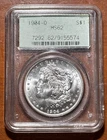 1904-O PCGS MS62 Morgan Silver Dollar $1 Scarce Gen 2.1 OGH Collar Holder
