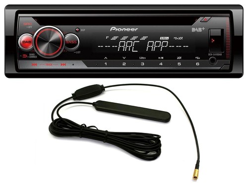 Pioneer CD USB Lenkrad DAB MP3 Autoradio für Fiat Idea 2006-2012 schwarz - Bild 2 von 11
