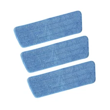 3 Pack Microfiber Mop Pads, Mop Replacement Pads Refills Floor Spray Mop Pads...