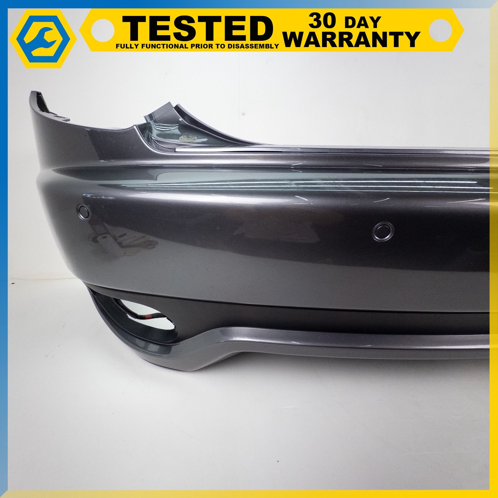 Maserati GranTurismo 2008-2019 Rear Bumper Gray
