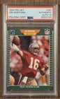 1989 Pro Set #381 Joe Montana San Francisco 49ers Football Card PSA /DNA 10 AUTO
