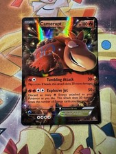 Pokemon TCG Camerupt EX 29/160 XY Primal Clash Holo Rare Near Mint