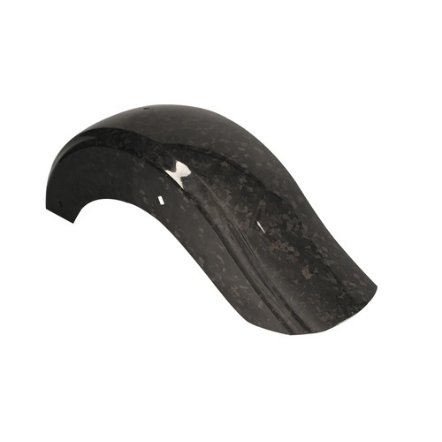 Guardabarros trasero de fibra de carbono forjado para moto Harley Touring (2009-2023) - Imagen 5 de 5