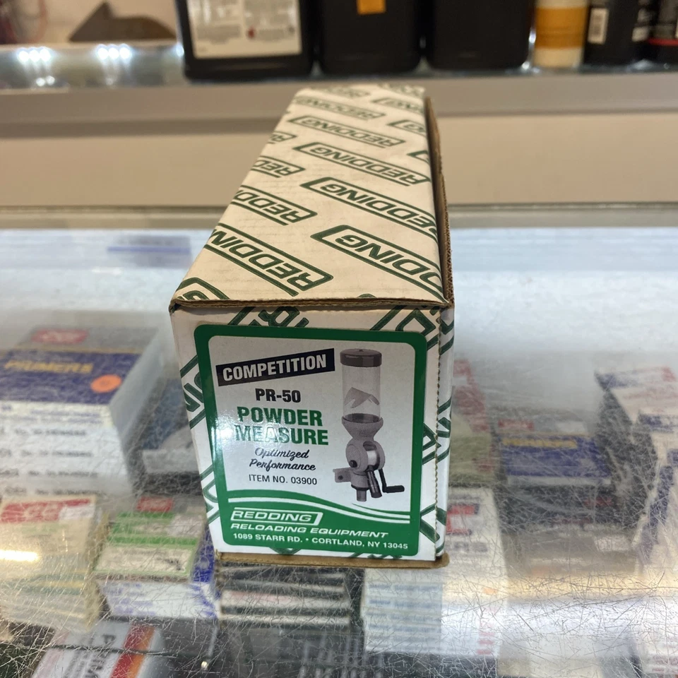 Medida en polvo Redding PR-50 #03900-Nueva en caja. Foto 2 de 4