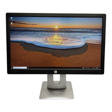 HP EliteDisplay E222 21.5" Full HD 1080p IPS Monitor HDMI DP VGA USB VESA
