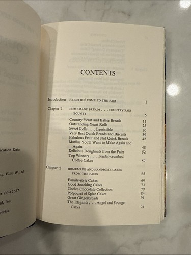 Country Fair Cookbook: Every Recipe a Blue Ribbon Winner Hardcover, Farm Journal - Picture 4 of 10