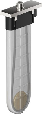 hansgrohe sBox Fertigset, eckig, für Wannenrand- oder Fliesenrandmontage,