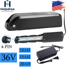 36V eBike Battery 20AH/15AH/10AH Lithium Battery For Electric Bike 0-1200W Motor
