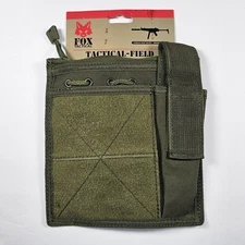 NEW FOX Tactical Field Accessory Panel Olive Green MOLLE Compatible 56-270