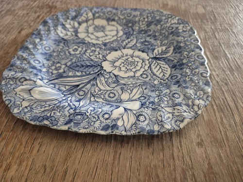Tiffany & Co Johnson Brothers Liberty Blue Square Salad Plate 7.5" - Picture 4 of 17
