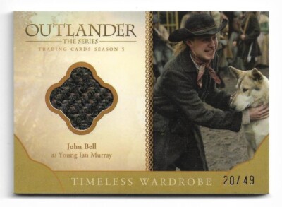 Cryptozoic Outlander Season 5 Wardrobe M23 John Bell as Young Ian Murray #24/49