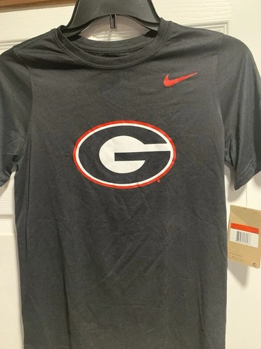 NEW NIKE Georgia Bulldogs Boy's Legend Short Sleeve T-Shirt BOYS L NWT - Picture 2 of 4