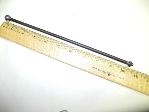 VINTAGE SINGER TREADLE SEWING MACHINE STEEL PITMAN ARM AND PIVOTING NUT ASSEMBLY - Picture 4 of 8
