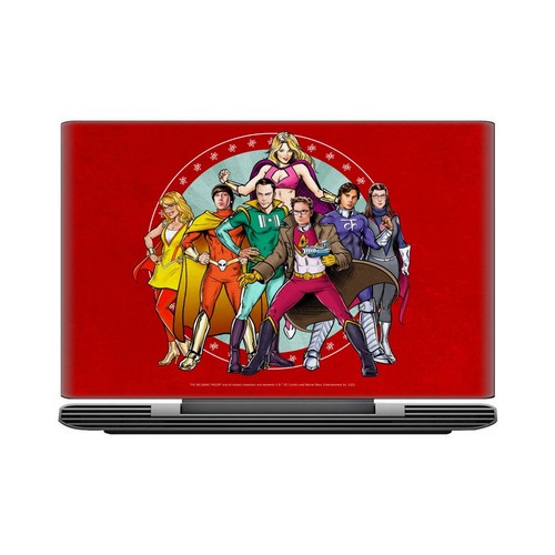 AUTOCOLLANT VINYLE GRAPHIQUE OFFICIEL THE BIG BANG THEORY POUR ASUS DELL HP XIAOMI - Photo 2/8