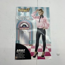 Spirit Halloween The Pink Satin Ladies Adult Small