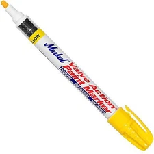 Valve Action Paint Marker Yellow