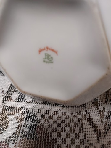 RC Nippon Creamer and Sugar w/Lid Art Deco HandPainted - Picture 8 of 9