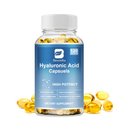 Hyaluronic Acid Capsules Supplement Support Healthy Joints Help Reduce Wrinkles