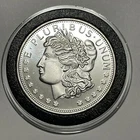 Morgan Dollar Coin 1 Troy Oz .999 Fine Silver Round Medal Collectible Medallion