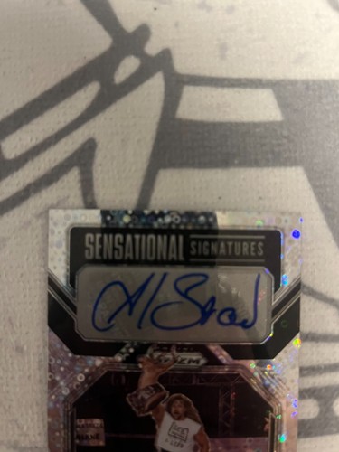 2023 Panini Prizm WWE Sensational Signatures Disco Prizm Al Snow #SN-ASN Auto - Picture 2 of 4