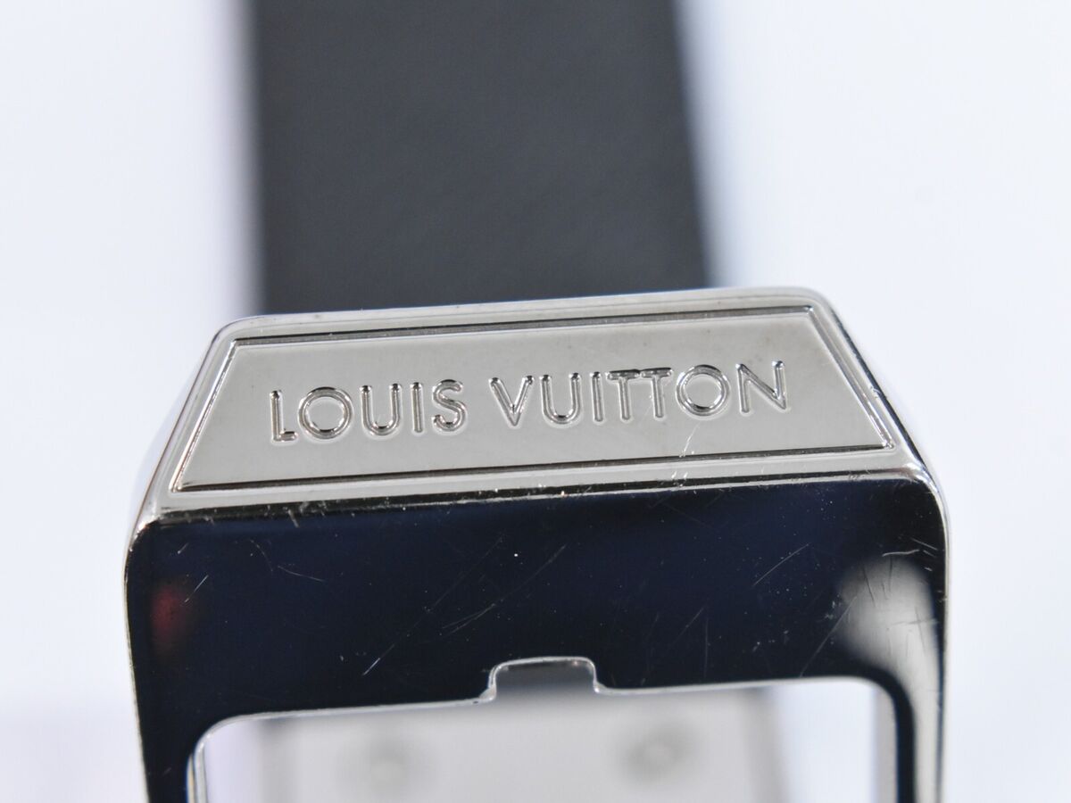 Louis Vuitton Seattle M6834 Damier Graphite Canvas Belt Louis Vuitton Seattle M6834 Damier Graphite Canvas Belt