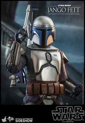 HOT TOYS JANGO FETT MMS 589 STAR WARS EPISODE II NEW SEALED SHIPPER DOUBLE BOXED