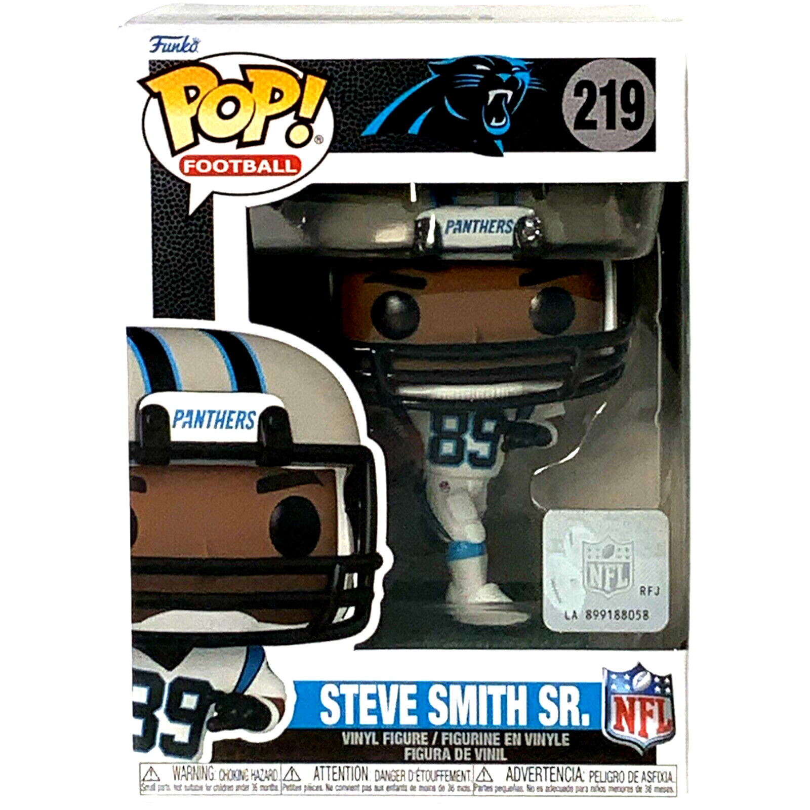 Funko Pop! Football Steve Smith  Sr. Carolina Panthers Vinyl Figure Vaulted