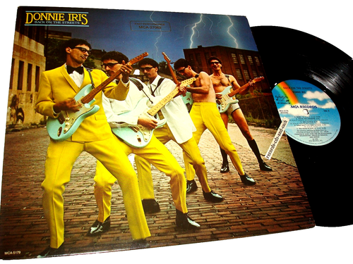 Donnie Iris – Back On The Streets - MCA-5179 VG+/VG+ VINYL RECORD ALBUM LP
