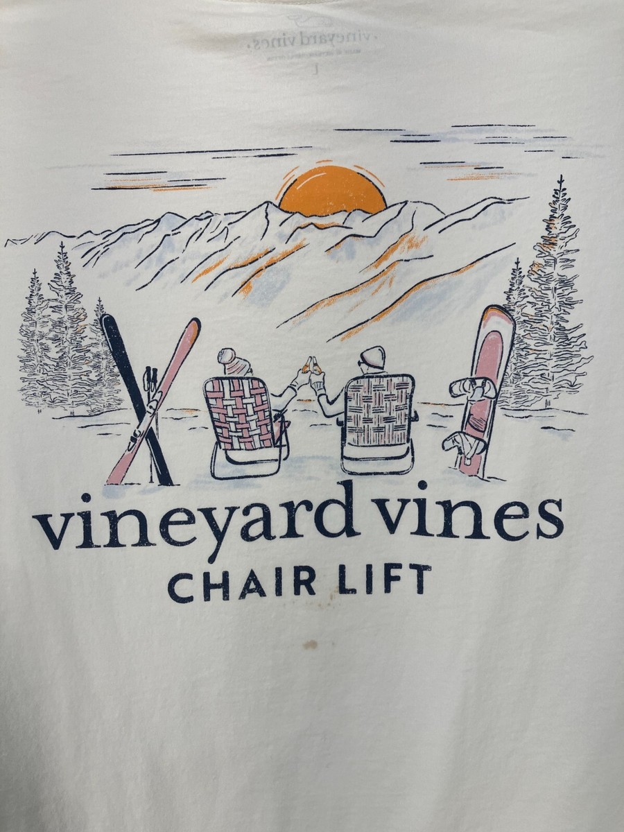 (取寄) ヴィンヤードヴァインズ メンズ チェアー リフト ロング スリーブ ポケット ティー Vineyard Vines men Chair Lift Long Sleeve Pocket Tee White Cap Vineyard Vines Mens White Chair Lift Logo Long Sleeve Pocket Tee