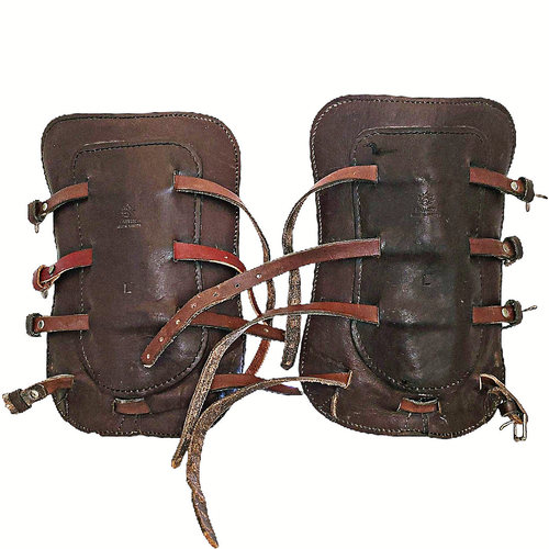 Can-Pro Made in Canada Springerstiefel Echtleder und Lammfell vorne offen groß - Bild 3 von 11