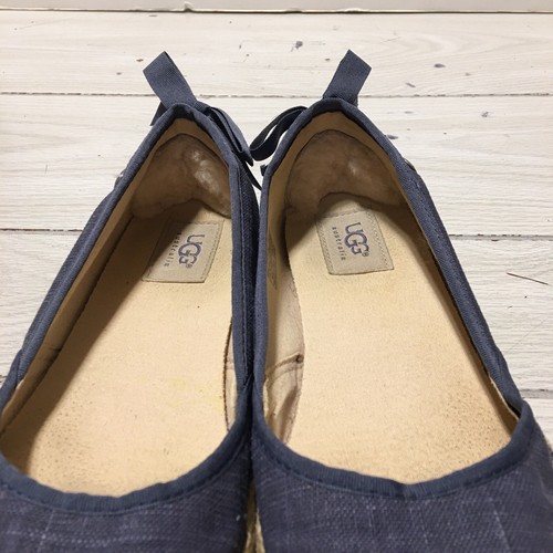 Ugg Australia Women Canvas Loafer Espadrille shoes sz 7.5 - Picture 6 of 8