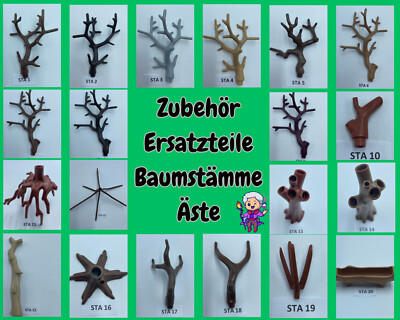 Playmobil Zubehör Ersatzteil Äste Bäume Stämme Baumstamm Pflanze zur Auswahl