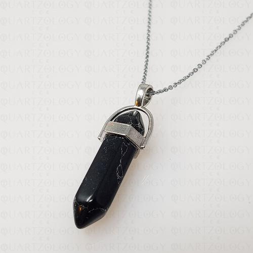 Natural Quartz Chakra Crystal Healing Pendant 925 Sterling Silver Necklace Chain - Picture 29 of 175