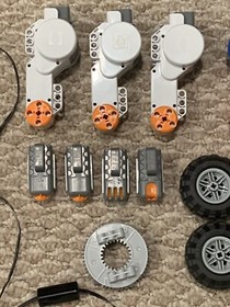 LEGO Mindstorms NXT #9797 Build Robots - Parts Lot READ DESCRIPTION