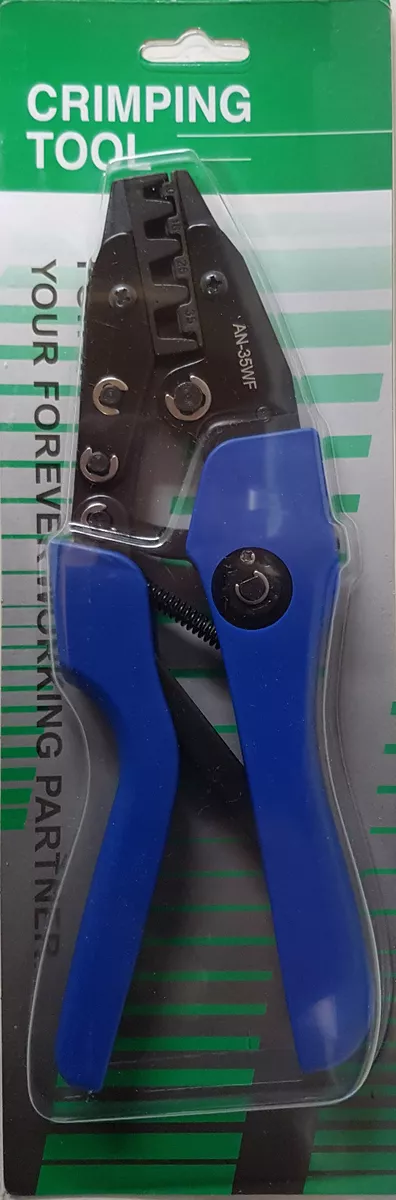 AN 35WF RATCHET BOOTLACE Pin Ferrule Crimper 10 35 mm Automatic Trapeze Crimp