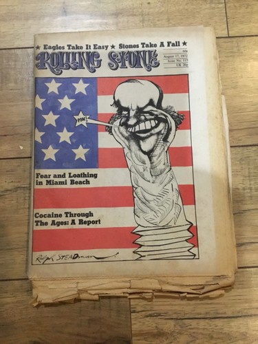 Rolling Stone #95&96 - Nov 11&25, 1971 ~ Fear & Loathing in Las Vegas 1st pub'd - 第 8/10 張圖片
